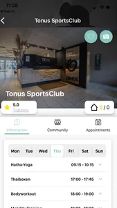 Tonus SportsClub screenshot 1