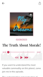 The My Dreams App screenshot 3
