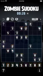 Zombie Sudoku screenshot 4