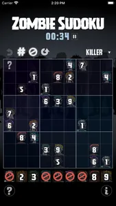 Zombie Sudoku screenshot 5