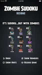 Zombie Sudoku screenshot 6