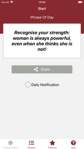 Phrases for Women screenshot 0