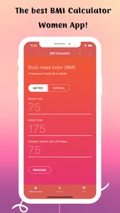 BMI Calculator Women screenshot 0