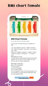 BMI Calculator Women screenshot 2