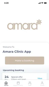 Amara Clinic App screenshot 0