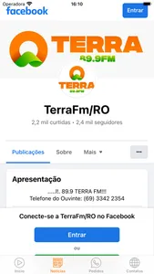 Terra FM Cerejeiras 89,9 screenshot 1