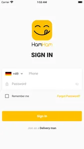 HamHam for Couriers screenshot 1