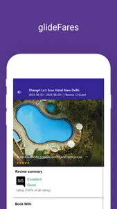glideFares screenshot 2