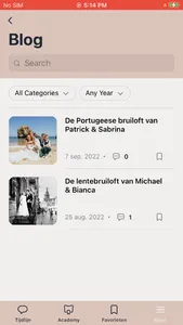 Weddingtribe screenshot 2