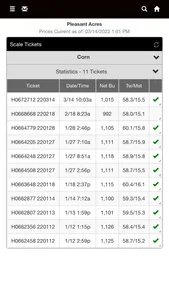 River View Farms Grain Portal screenshot 2