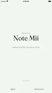 NoteMii - Personal Journal screenshot 0