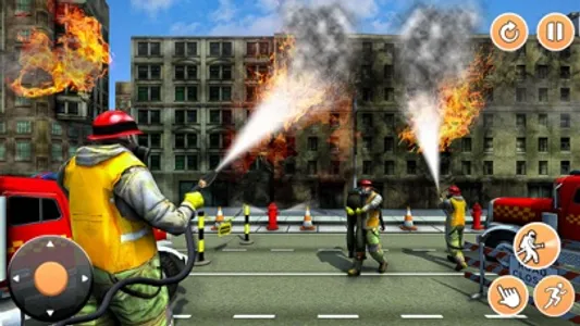 Fire Truck Rescue Emergency 3D screenshot 0