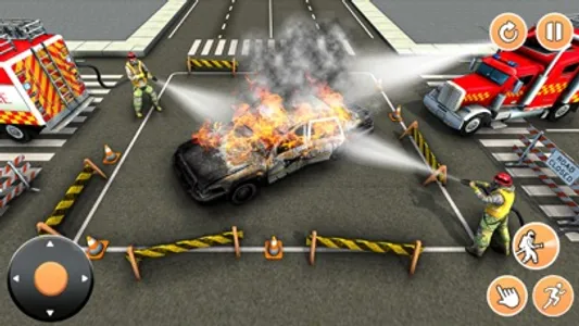 Fire Truck Rescue Emergency 3D screenshot 1