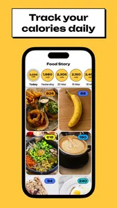 Food Story: Tap, snap, track! screenshot 2