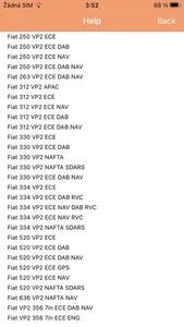 RADIO CODE for FIAT VP2 CZECH screenshot 2