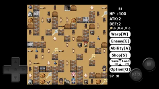 WWA風ダンジョン探索RPG【Rabbit Dungeon】 screenshot 3