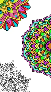 Mandala Color by Number Book screenshot 6