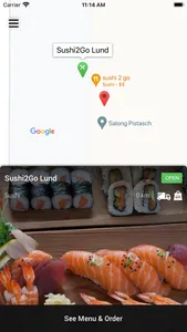 Sushi2Go Lund screenshot 1