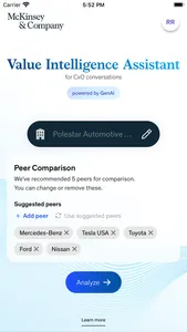 McKinsey Value Intelligence screenshot 1