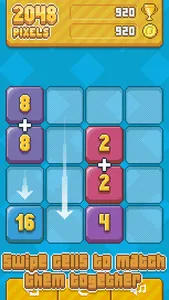 2048 Pixels Game screenshot 3