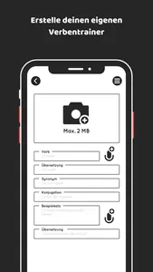 Verbentrainer screenshot 3