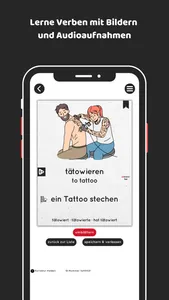 Verbentrainer screenshot 4
