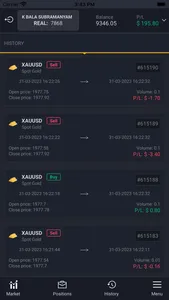 Pro trading app screenshot 2