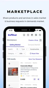 bizTOnet screenshot 2