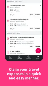 Mobiliteitsapp screenshot 1