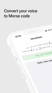 MorseVoise – Message in Morse screenshot 0