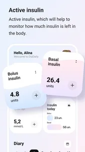 DiaDaily: Your diabetes diary screenshot 1