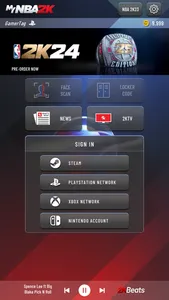 MyNBA 2K Companion App screenshot 1