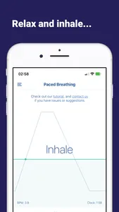 Paced Breathing Trainer screenshot 2