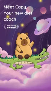 Capy Diet: Fun Calorie Counter screenshot 0