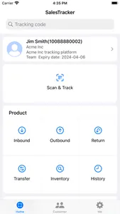 Sales Tracker - QRCode Barcode screenshot 1