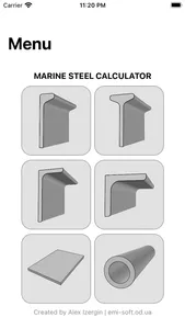 Marine Steel Calculator screenshot 0