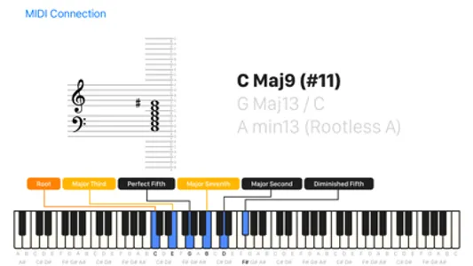 Intervals and Chords screenshot 1