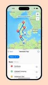 Roadjourney - Roadtrip Planner screenshot 1