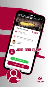 Kick-Off: Pick-up games hub screenshot 2