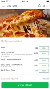 Dice Pizza Portsmouth screenshot 1