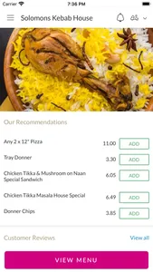 Solomons Kebab House. screenshot 1