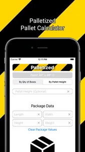 Palletized - Pallet Calculator screenshot 0