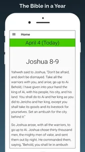 The Bible in a Year 365 Days screenshot 1