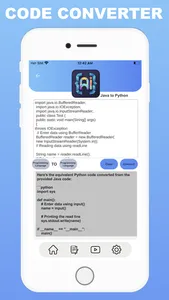 Code Converter AI screenshot 2
