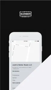 Justin’s Barber Studio screenshot 0