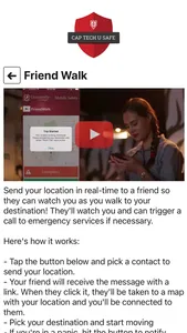 Cap Tech U Safe screenshot 2