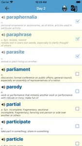 3000 PTE Vocab screenshot 3