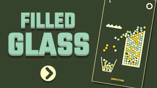 filled glass - 90 levels screenshot 0