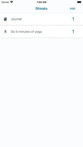 MyStreaks - Habit Tracker screenshot 2