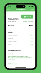 Delicart Orders screenshot 1